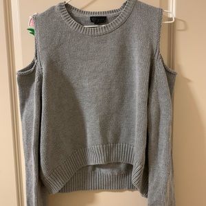Cold Shoulder Knit Sweater